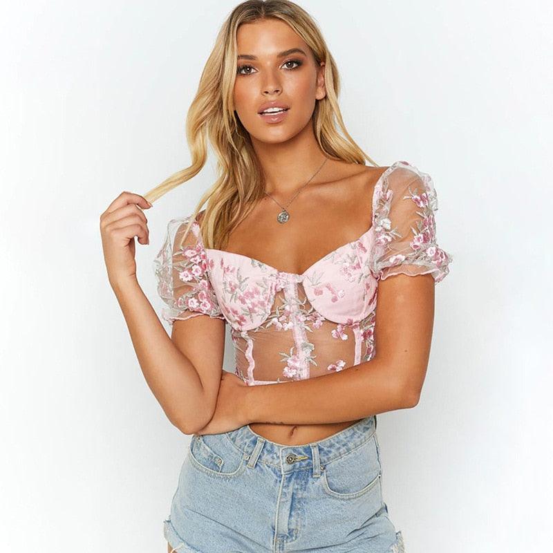 Lucy Don't Worry About Me Corset Top - Pink – MALVI PARIS