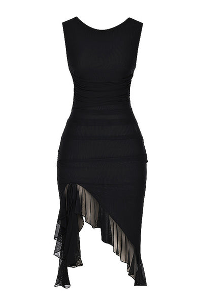NICIA Embellished corset sparkle MINI DRESS - Black – MALVI PARIS
