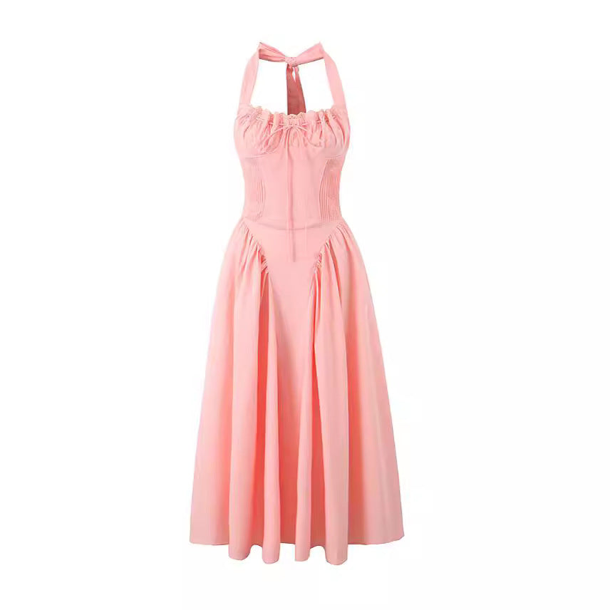 Casual pleated Princess dress