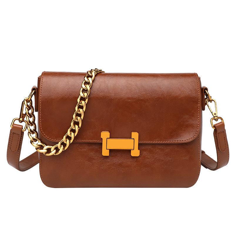 Herme crossbody Bag Leather Bag