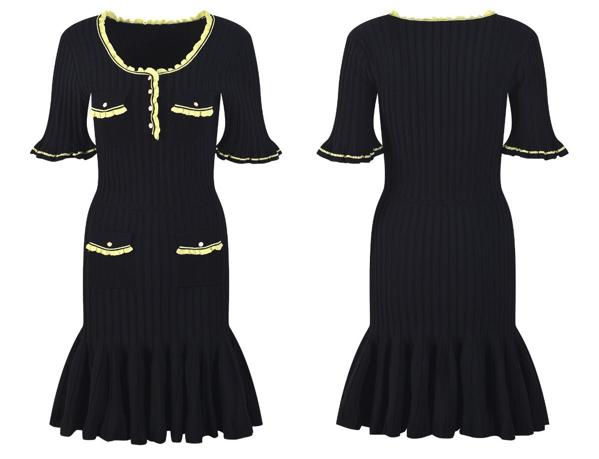 Commuter Pleated Dress