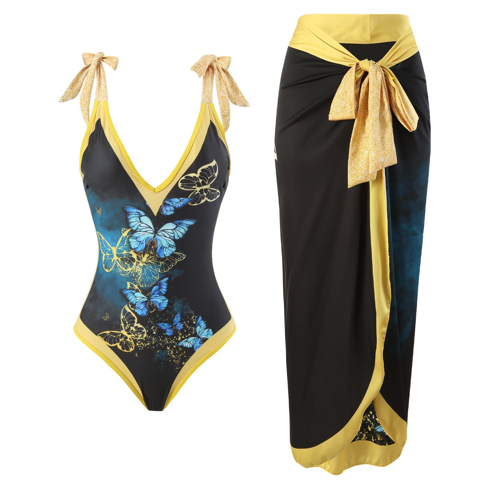 Colorful butterfly series swimsuit