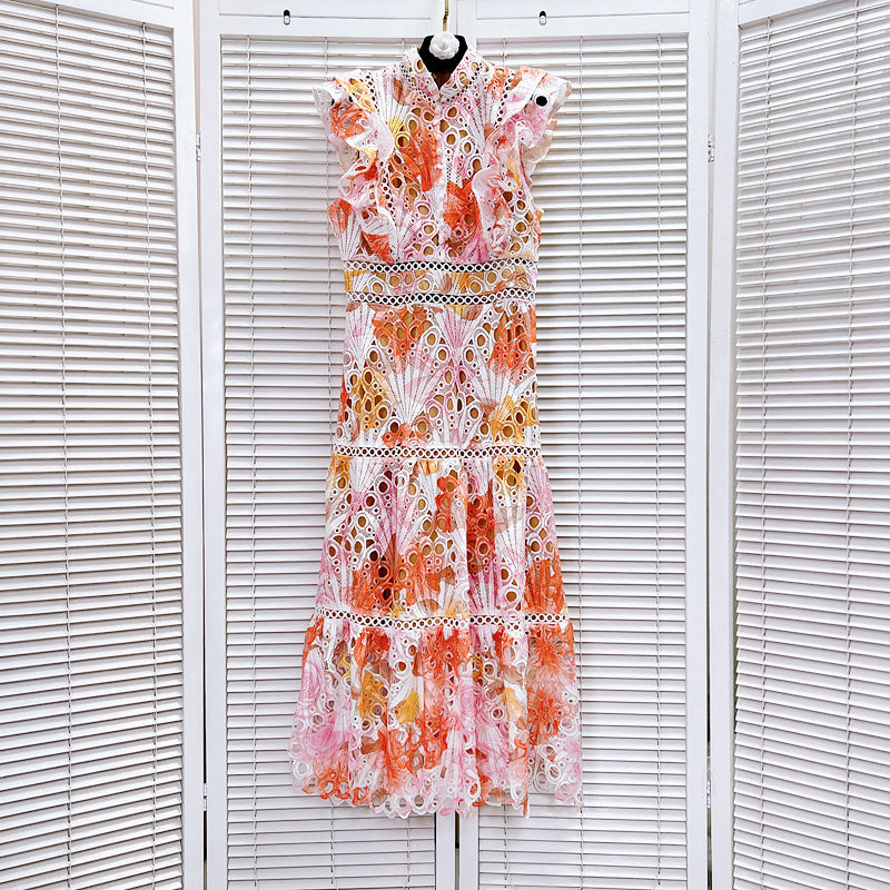 Flower cutout Fungus Fly  Dress