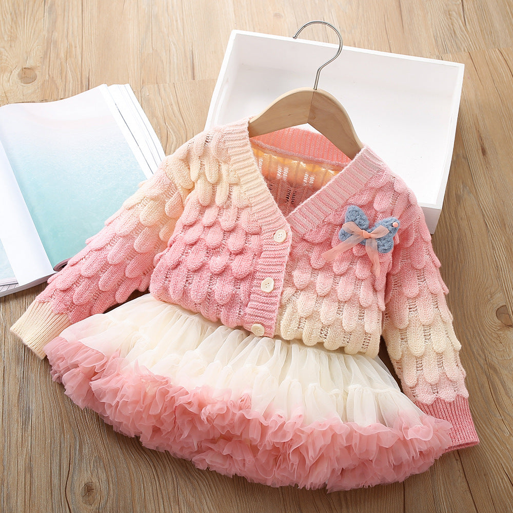 Tutu skirt two-piece set