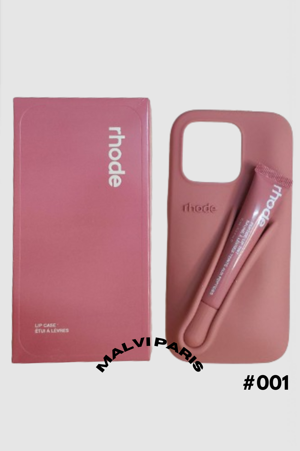 Rho DUO GIFT SET  IPHONE 15/16 CASE + LIPGLOSS – Toast, Ribbon, Raspberry Jelly & Espresso