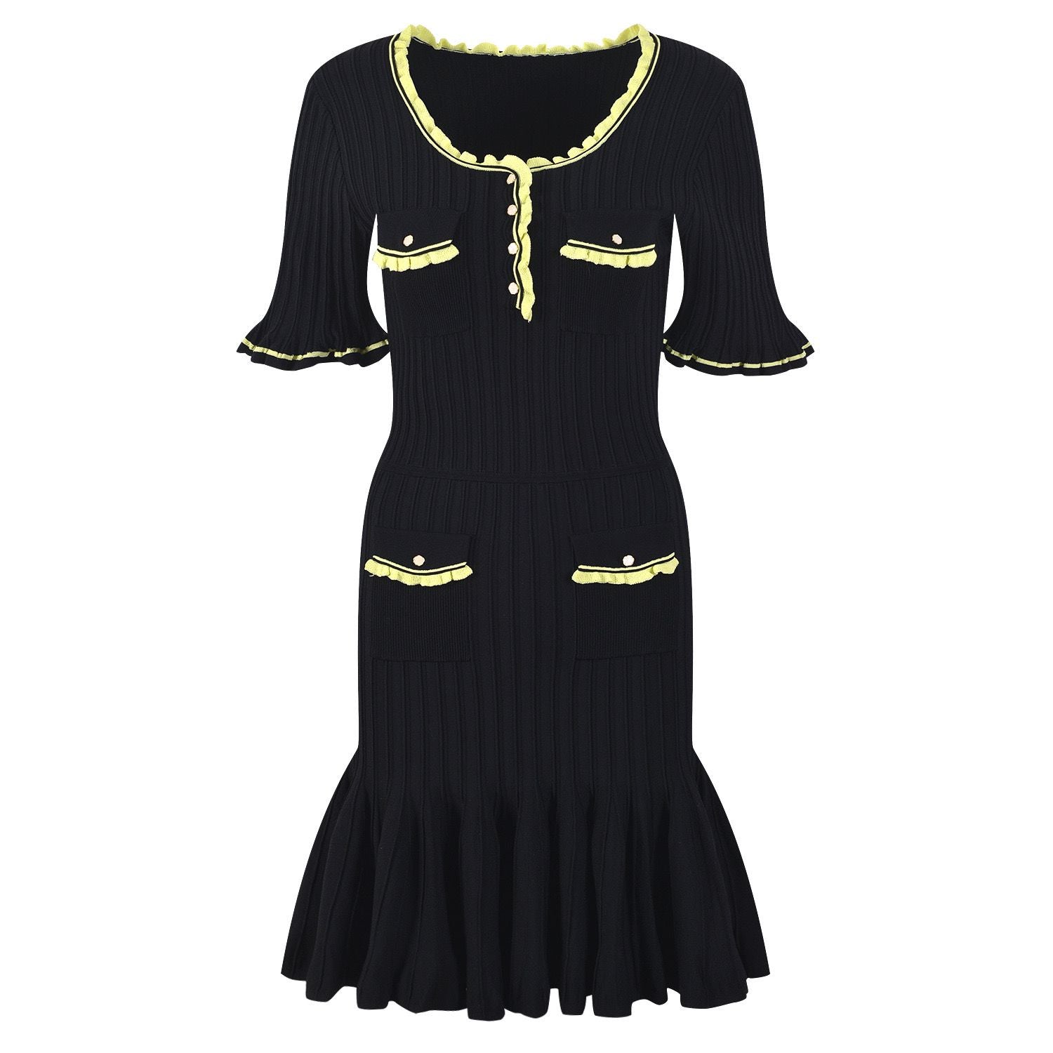 Commuter Pleated Dress