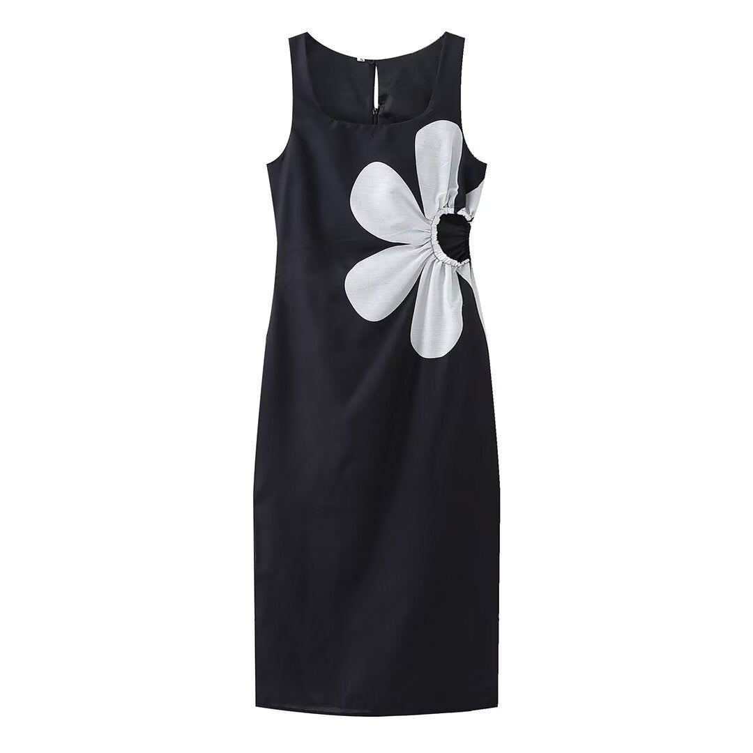 Classic style  flower dress