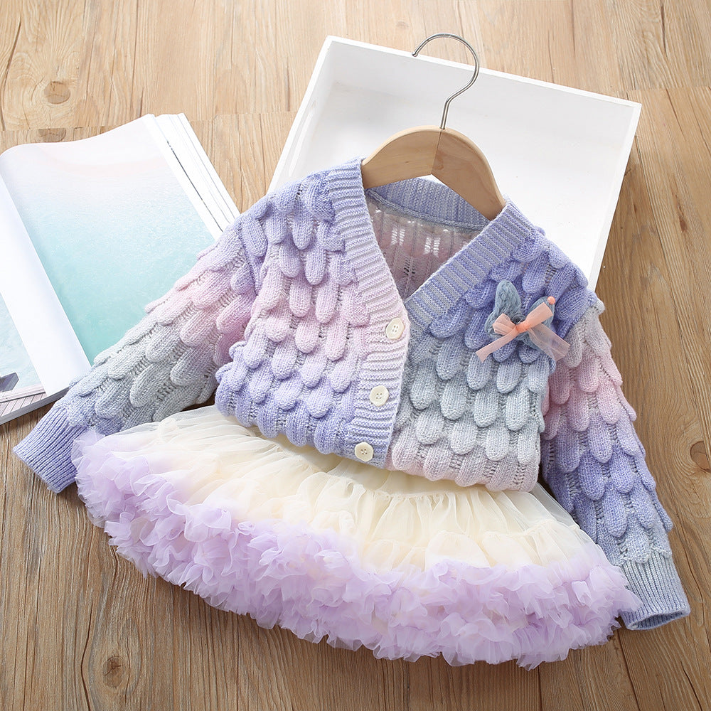 Tutu skirt two-piece set