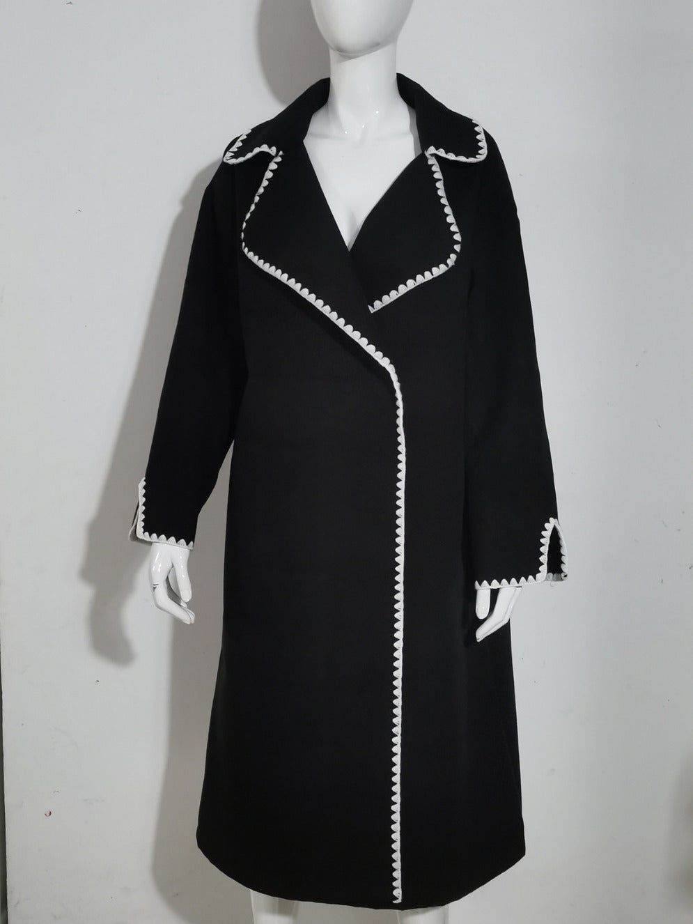 Double-sided woolen coat jacket