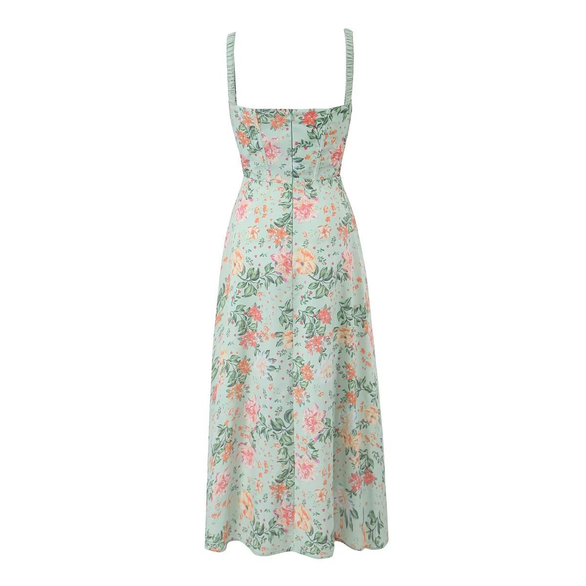 Floral Print Slip Dress