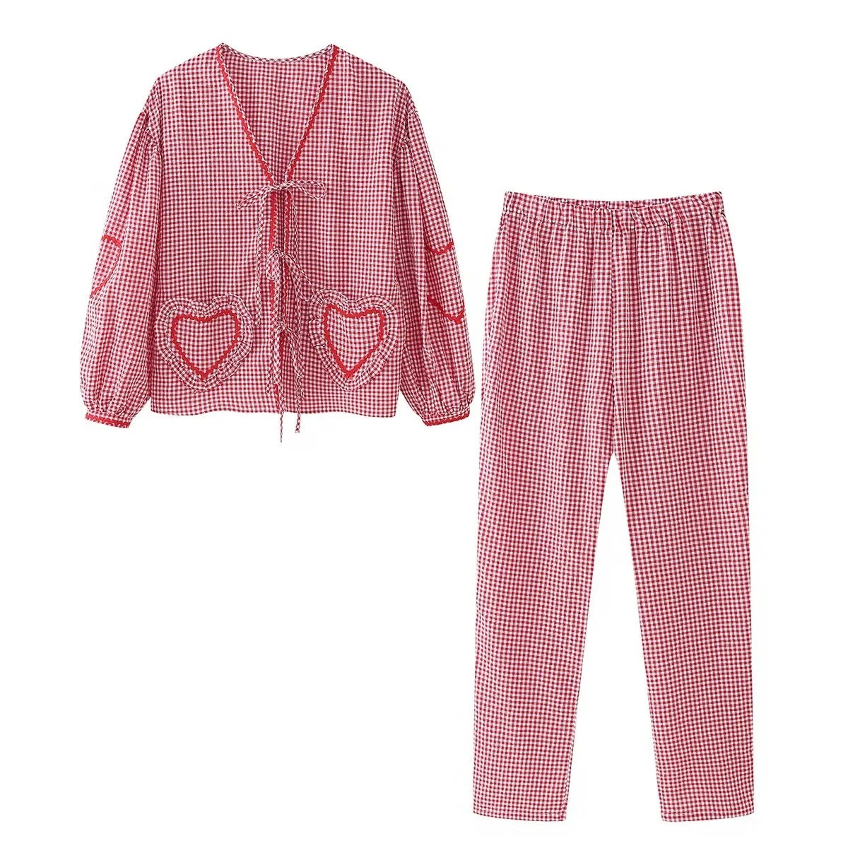 heart cute pajamas