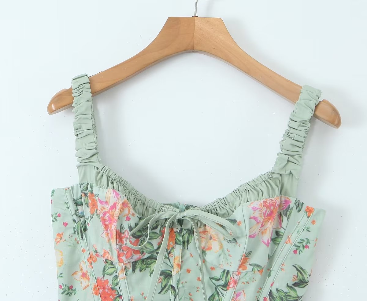 Floral Print Slip Dress