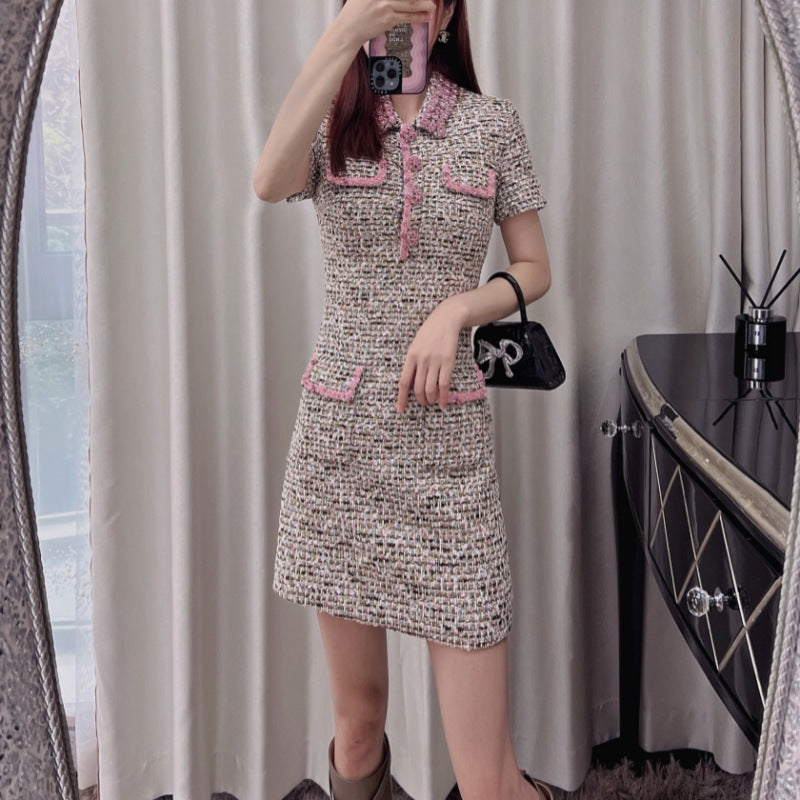 Slim Doll Neck Dress