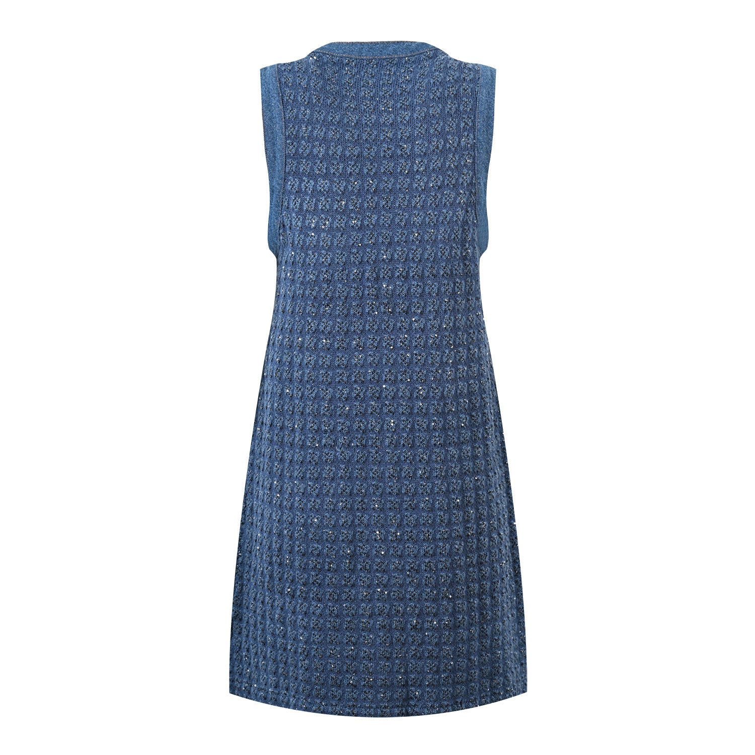 Women's Tweed Dress in Blue