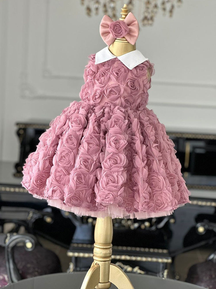 Rose Kids Puffy dress