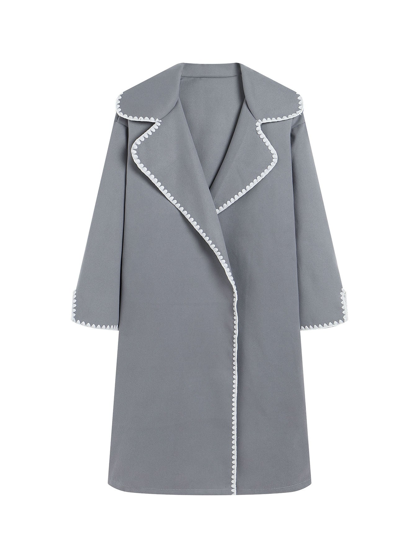 Double-sided woolen coat jacket