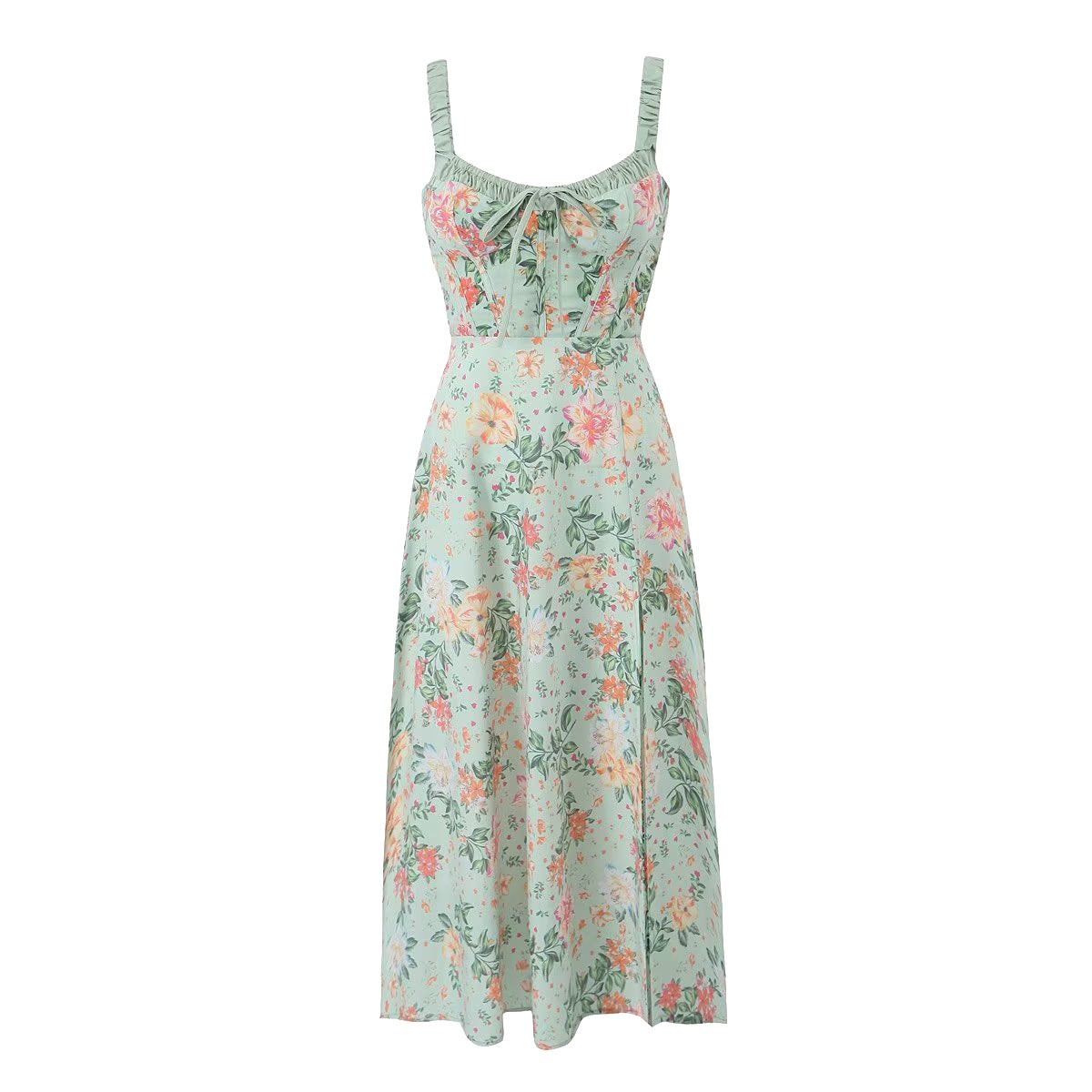 Floral Print Slip Dress