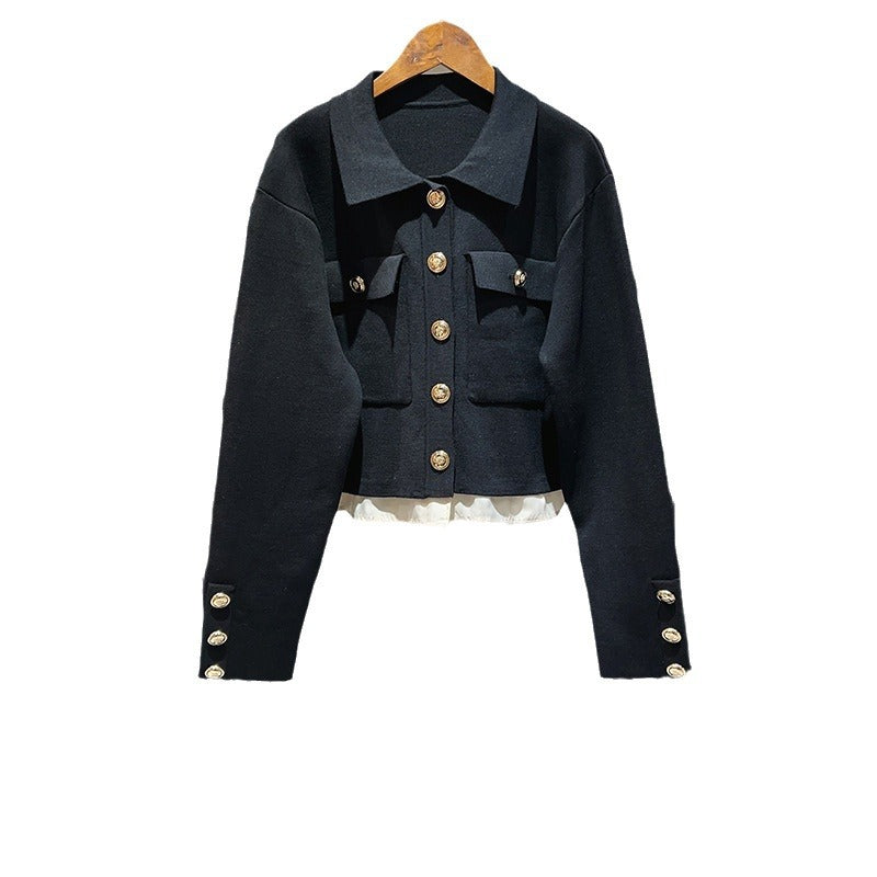 Trim POLO Collar Blazer