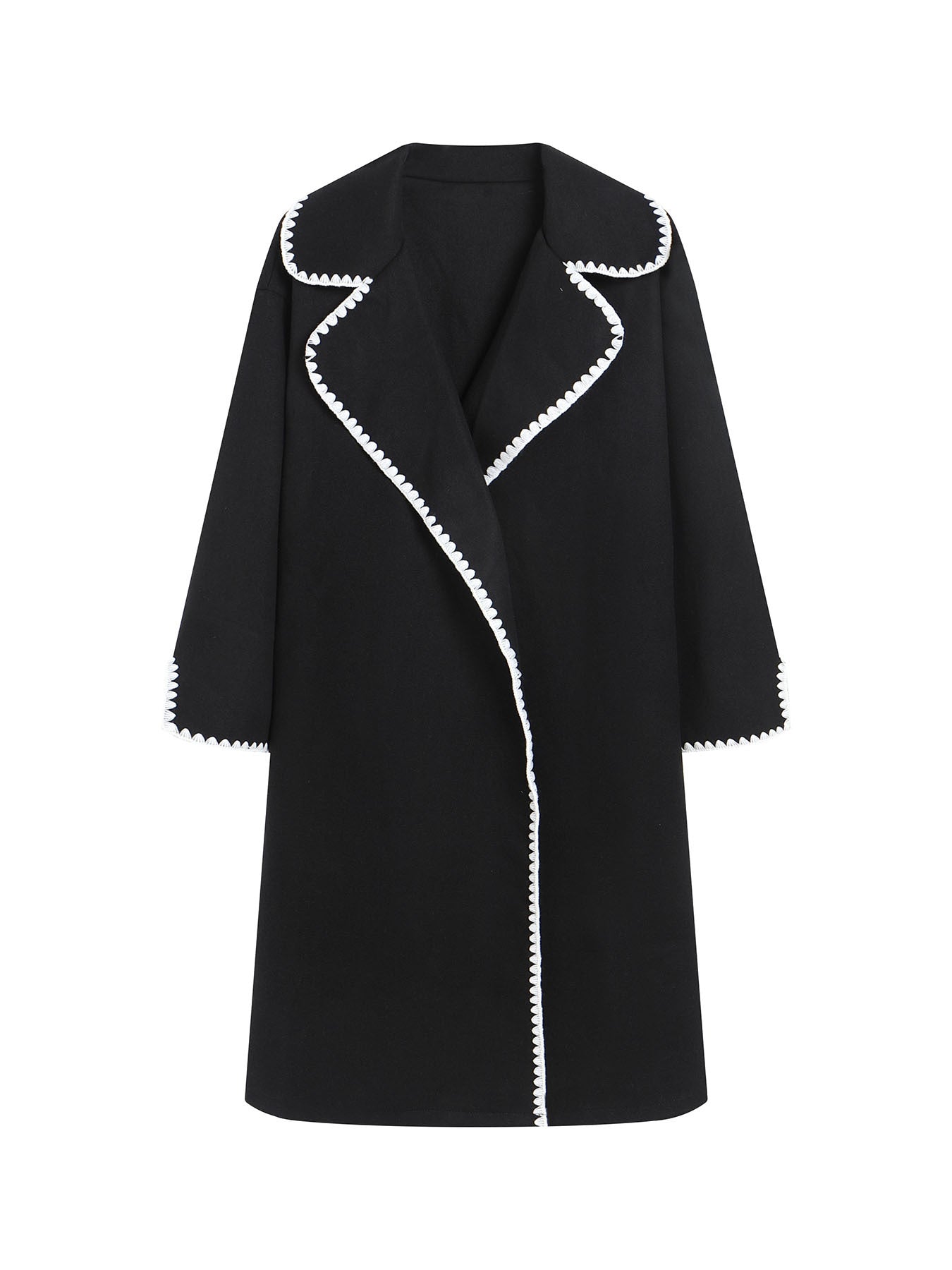 Double-sided woolen coat jacket