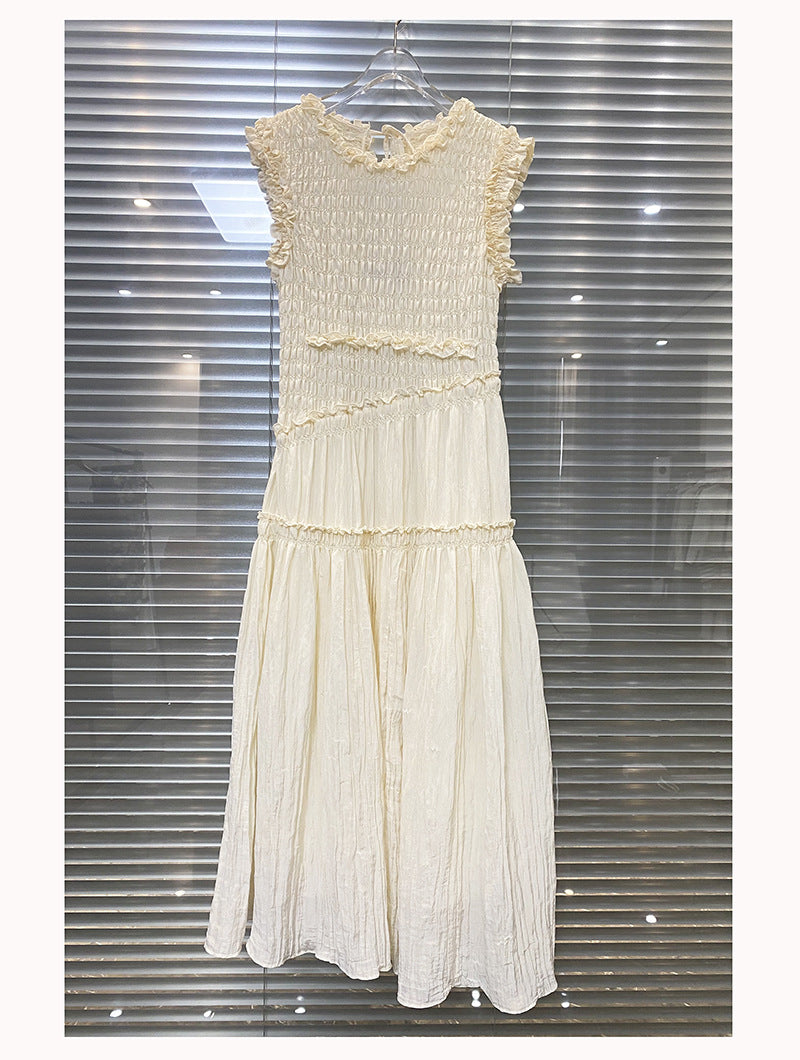 Sleeveless lace-up fairy dress