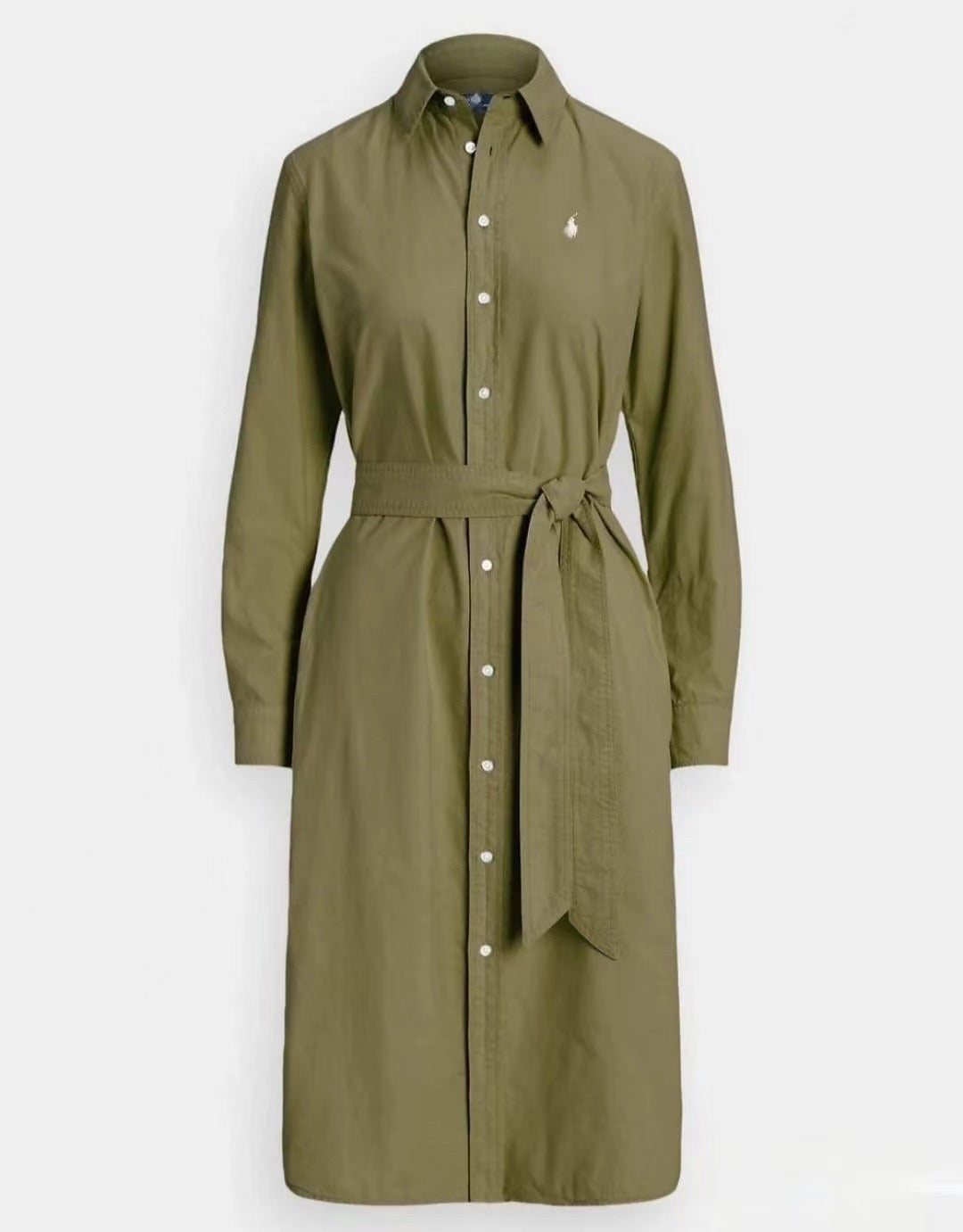 Dress Ralph Midi shirt dress with tie belt