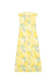 Soleil Yellow Floral Maxi Dress -