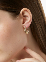 Sorella Twist Earrings - Gold