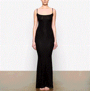 ALICE SOFT LOUNGE LONG SLIP MAXI DRESS - Black - MALVI PARISMALVI PARIS