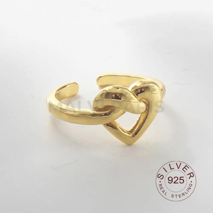 ANGELA INFINITY LOVE RING - Gold - MALVI PARISMALVI PARIS