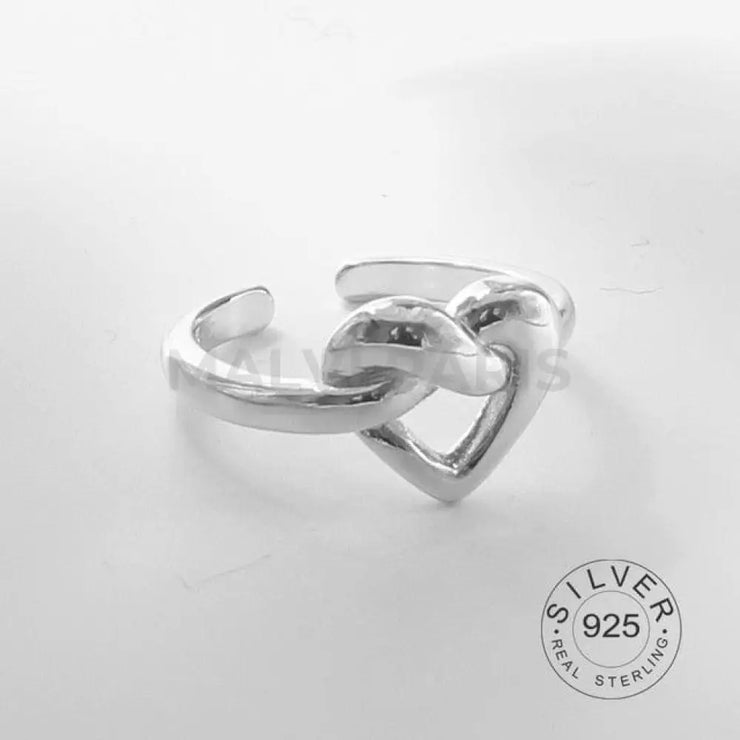 ANGELA INFINITY LOVE RING - Silver - MALVI PARISMALVI PARIS