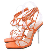 BE VIBING HIGH HEELS - Orange - MALVI PARISMALVI PARIS