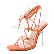 BE VIBING HIGH HEELS - Orange - MALVI PARISMALVI PARIS