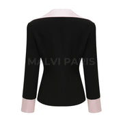 BLAIR Tweed Matching Jacket - Black - MALVI PARISMALVI PARIS