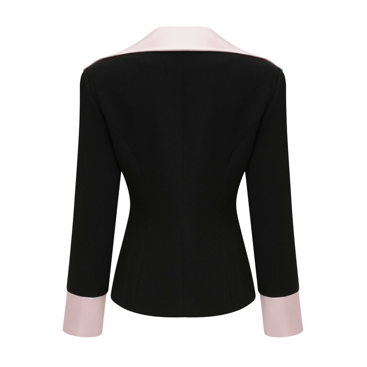 BLAIR Tweed Matching Jacket - Black - MALVI PARISMALVI PARIS