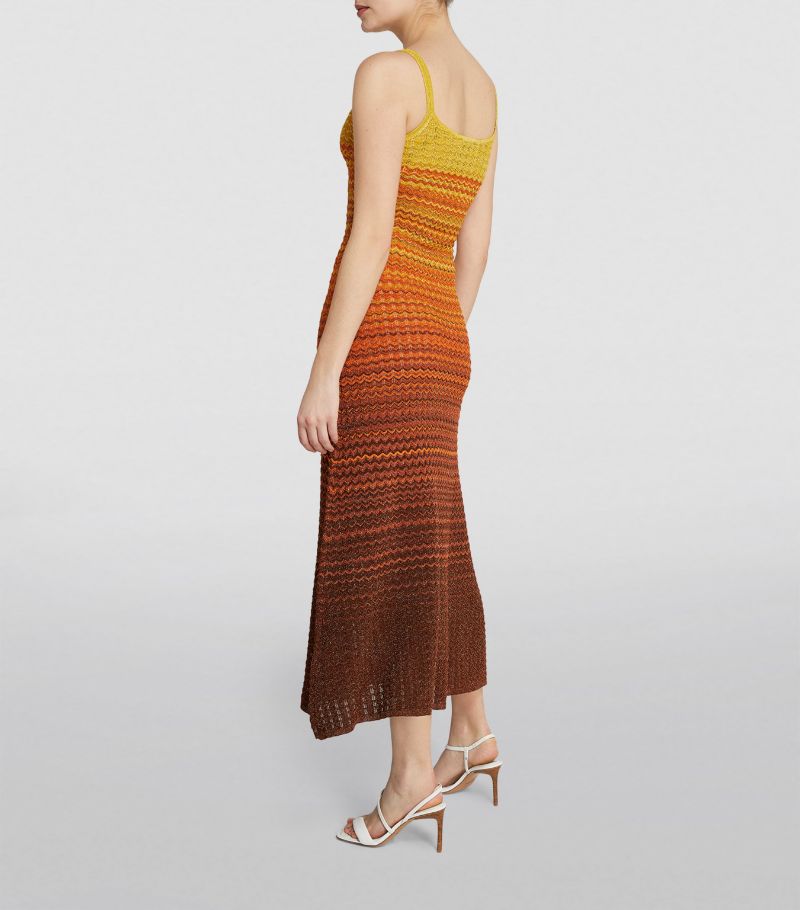 SANDRO  Knitted Maxi Dress