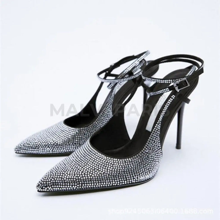 Charme sparkly heels - Black - MALVI PARISMALVI PARIS