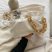 Luxury leather chain Handbags - MALVI PARIS