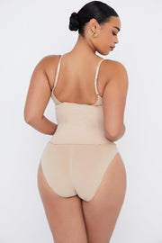 SCULPTING CORSET WAIST SHAPER - BEIGE - MALVI PARIS