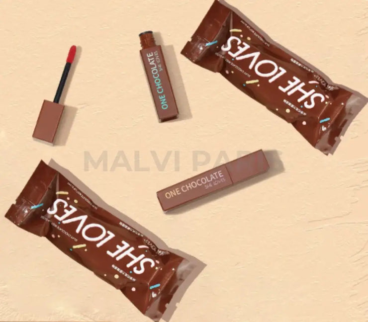 SHELOVES™ CHOCOLATE SILK MATTE LIQUID LIPSTICK - MALVI PARIS