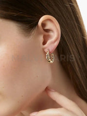 Sorella Twist Earrings - Gold