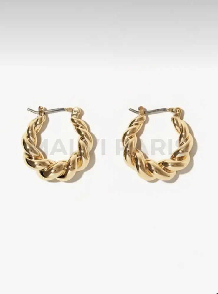 Sorella Twist Earrings - Gold