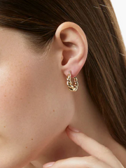 SORELLA TWIST EARRINGS - Gold