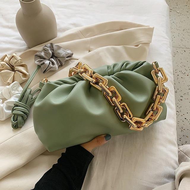 Luxury leather chain Handbags - MALVI PARIS
