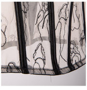 Revella Paris Lightly Lined Embroidered Top - Beige - MALVI PARIS